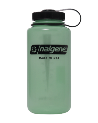Fľaša NALGENE 1l glow green/black cap